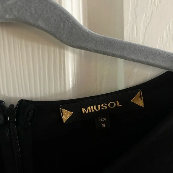 Miusol Black Cocktail Dress Women’s - Picture 5 of 5
